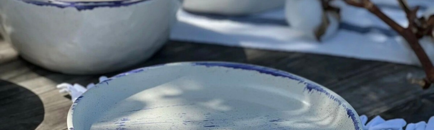 Handmade ceramic tableware collection 